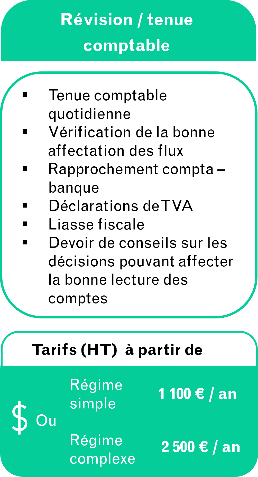 Bloc Revision tenue comptable